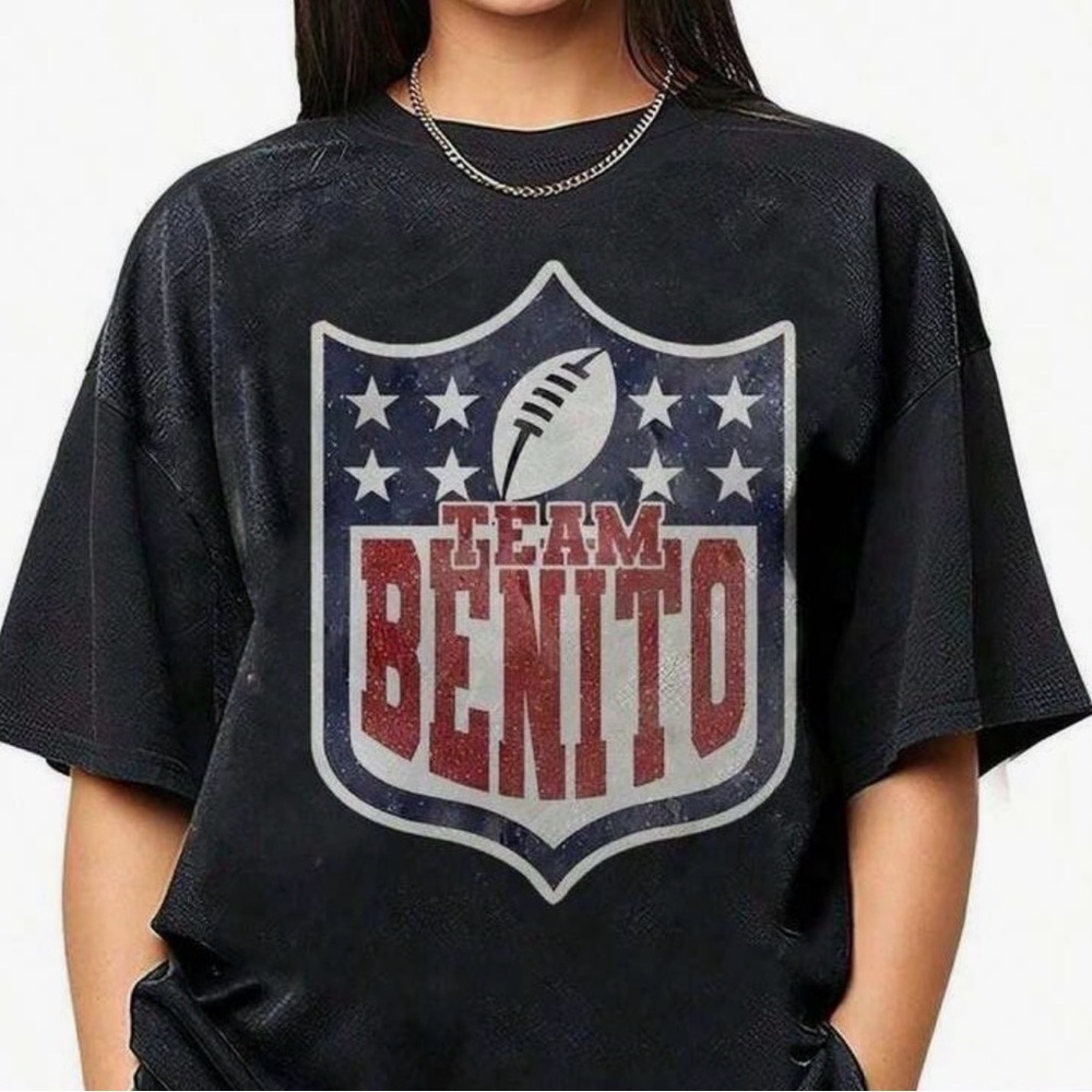 Team Benito football  Graphic T-Shirt game day